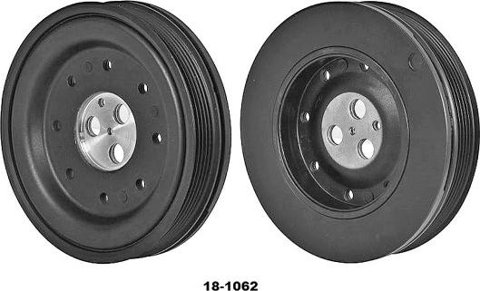 MEHA AUTOMOTIVE MHK60036 - Belt Pulley, crankshaft autospares.lv