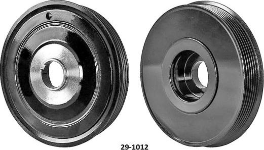 MEHA AUTOMOTIVE MHK60037 - Belt Pulley, crankshaft autospares.lv