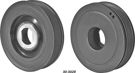 MEHA AUTOMOTIVE MHK60071 - Belt Pulley, crankshaft autospares.lv