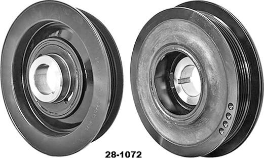 MEHA AUTOMOTIVE MHK60102 - Belt Pulley, crankshaft autospares.lv