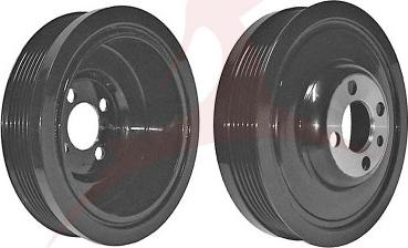 MEHA AUTOMOTIVE MHK60125 - Belt Pulley, crankshaft autospares.lv