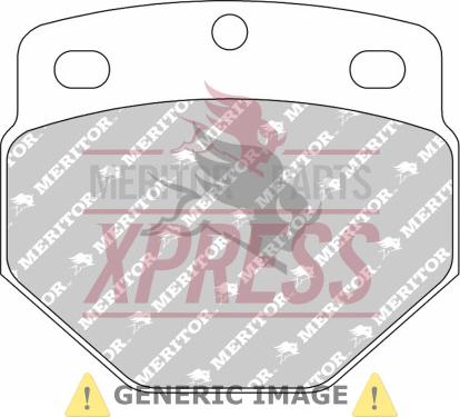 Meritor MDP5429 - Brake Pad Set, disc brake autospares.lv