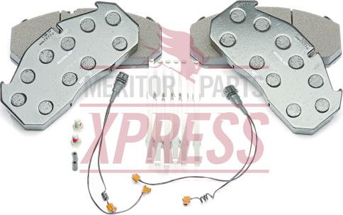 Meritor MDP5040 - Brake Pad Set, disc brake autospares.lv