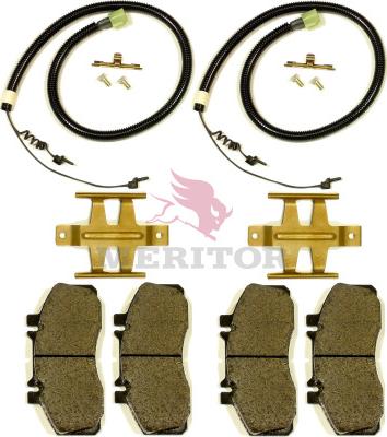 Meritor MDP5004 - Brake Pad Set, disc brake autospares.lv