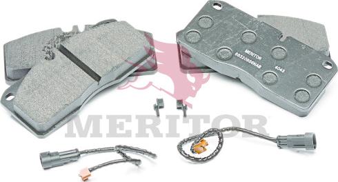 Meritor MDP5020 - Brake Pad Set, disc brake autospares.lv