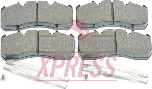 Meritor MDP5101 - Brake Pad Set, disc brake autospares.lv