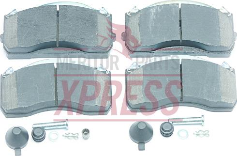 Meritor MDP3137K - Brake Pad Set, disc brake autospares.lv
