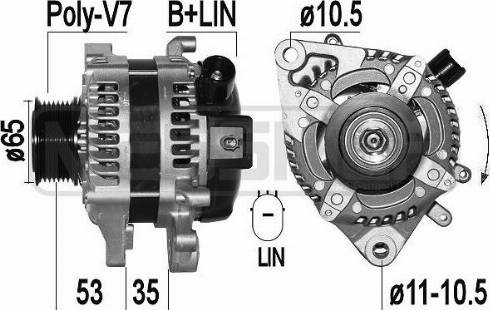 Messmer 209431 - Alternator autospares.lv