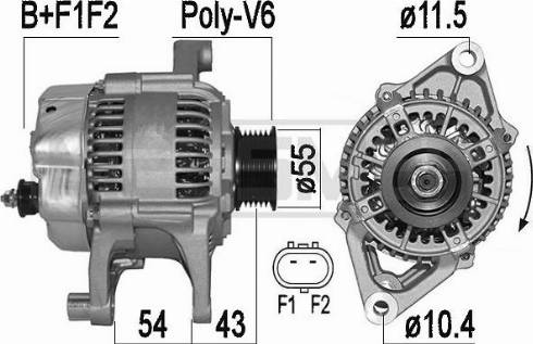 Messmer 209530A - Alternator autospares.lv