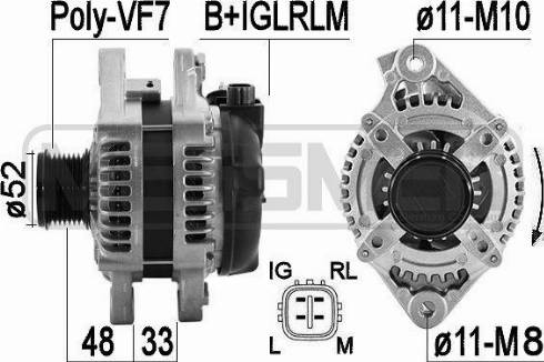 Messmer 209602 - Alternator autospares.lv