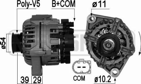 Messmer 209042A - Alternator autospares.lv