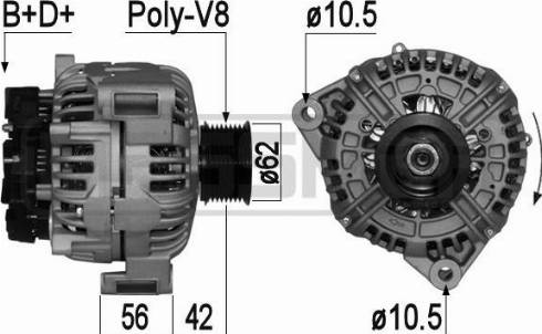 Messmer 209060A - Alternator autospares.lv