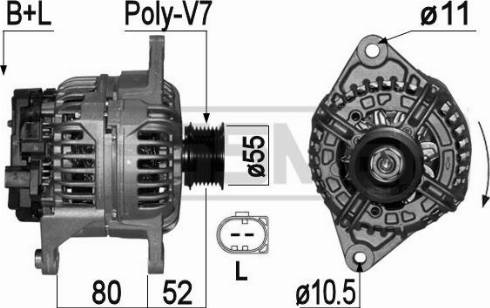 Messmer 209085A - Alternator autospares.lv