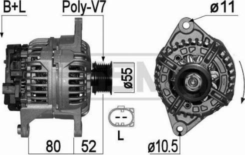 Messmer 209085 - Alternator autospares.lv