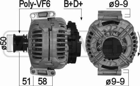 Messmer 209087A - Alternator autospares.lv