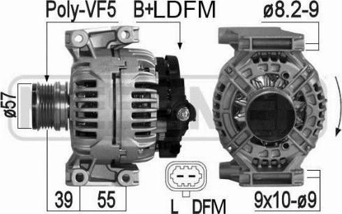 Messmer 209078A - Alternator autospares.lv