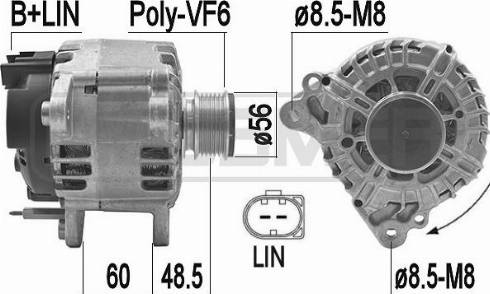 Messmer 209191 - Alternator autospares.lv