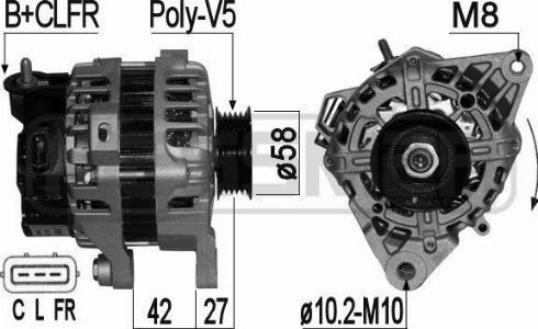 Messmer 209124 - Alternator autospares.lv