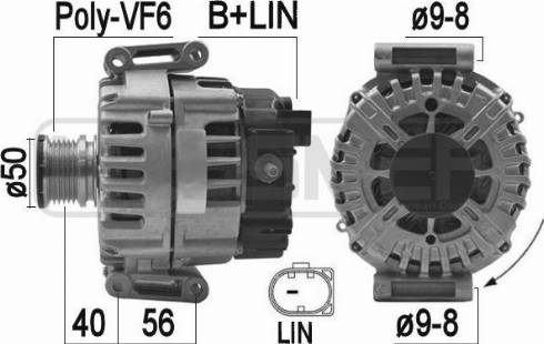 Messmer 209175 - Alternator autospares.lv