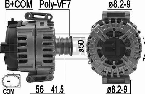 Messmer 209177 - Alternator autospares.lv