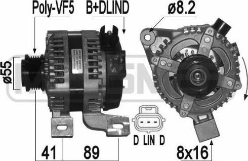 Messmer 209396 - Alternator autospares.lv