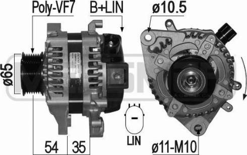 Messmer 209300 - Alternator autospares.lv