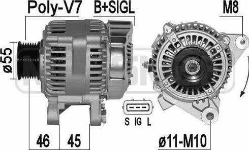 Messmer 209384 - Alternator autospares.lv