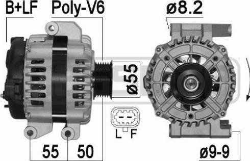 Messmer 209329 - Alternator autospares.lv