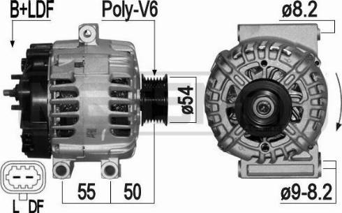 Messmer 209243 - Alternator autospares.lv