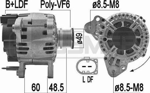 Messmer 209217 - Alternator autospares.lv