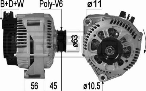 Messmer 209281A - Alternator autospares.lv