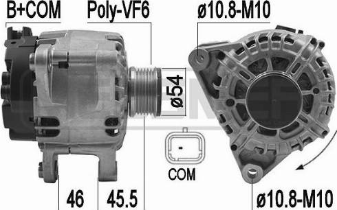 Messmer 209223 - Alternator autospares.lv