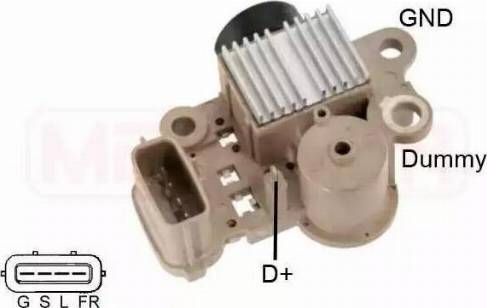 Messmer 215959 - Voltage regulator, alternator autospares.lv