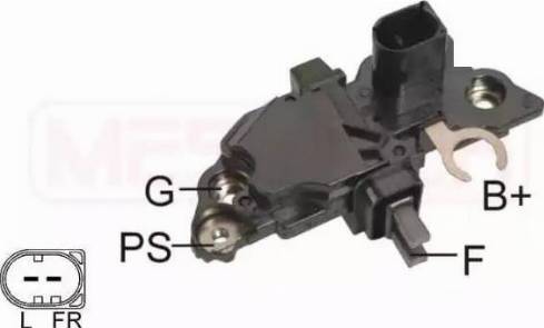 Messmer 215954 - Voltage regulator, alternator autospares.lv