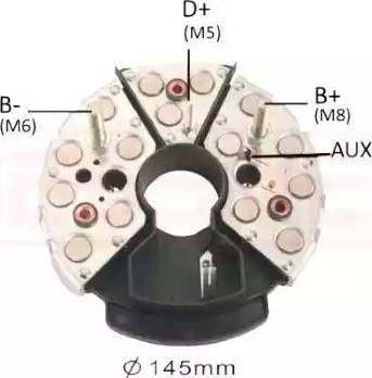 Messmer 215 936 - Rectifier, alternator autospares.lv