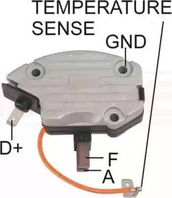 Messmer 215485 - Voltage regulator, alternator autospares.lv