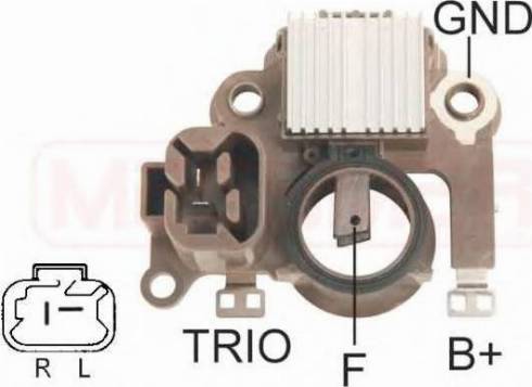 Messmer 215544 - Voltage regulator, alternator autospares.lv