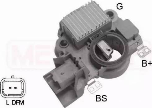 Messmer 215556 - Voltage regulator, alternator autospares.lv