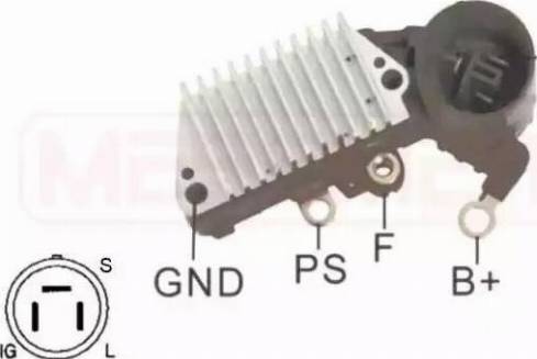 Messmer 215649 - Voltage regulator, alternator autospares.lv