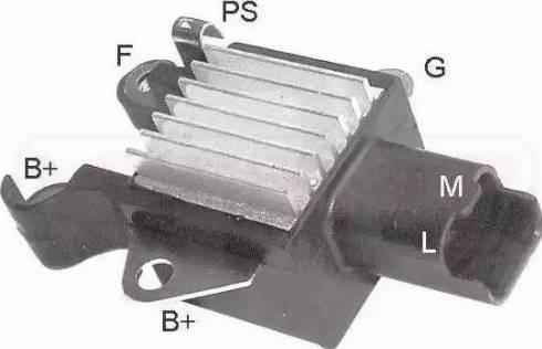 Messmer 215667 - Voltage regulator, alternator autospares.lv