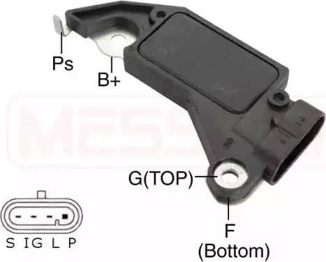 Messmer 215115 - Voltage regulator, alternator autospares.lv