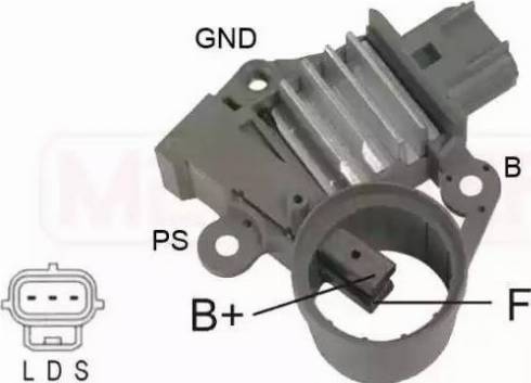 Messmer 215186 - Voltage regulator, alternator autospares.lv