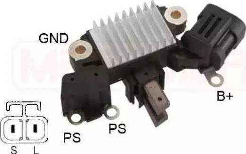 Messmer 215396 - Voltage regulator, alternator autospares.lv