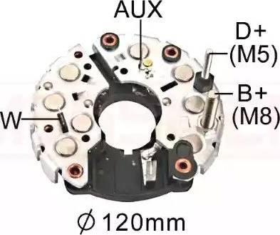 Messmer 215340 - Rectifier, alternator autospares.lv