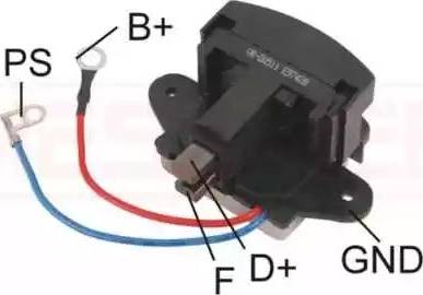 Messmer 215362 - Voltage regulator, alternator autospares.lv