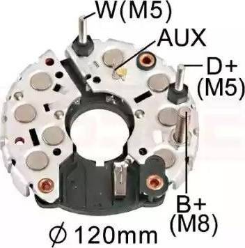 Messmer 215338 - Rectifier, alternator autospares.lv