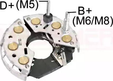 Messmer 215329 - Rectifier, alternator autospares.lv