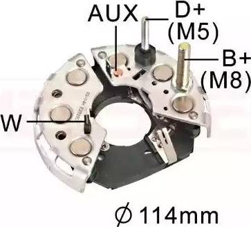 Messmer 215320 - Rectifier, alternator autospares.lv