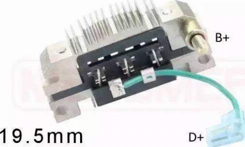 Messmer 215799 - Rectifier, alternator autospares.lv