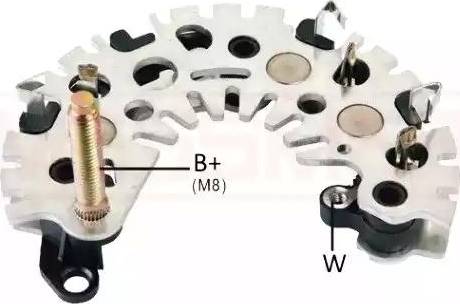 Messmer 215797 - Rectifier, alternator autospares.lv